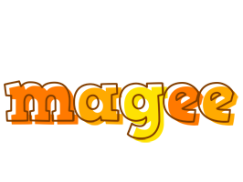 Magee desert logo