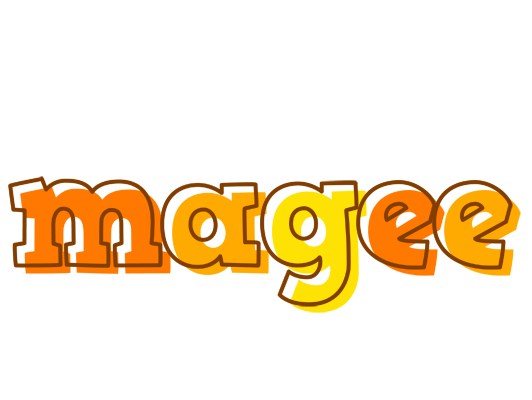 Magee desert logo