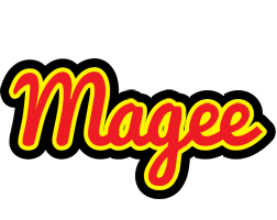 Magee fireman logo