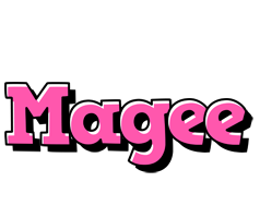 Magee girlish logo