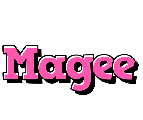 Magee girlish logo
