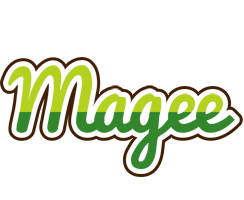 Magee golfing logo