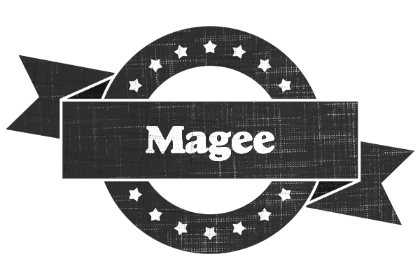 Magee grunge logo