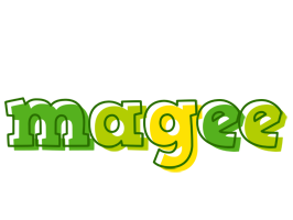 Magee juice logo