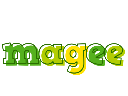 Magee juice logo