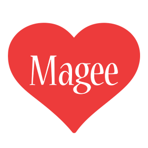 Magee love logo