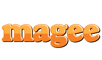 Magee orange logo