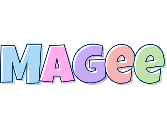 Magee pastel logo