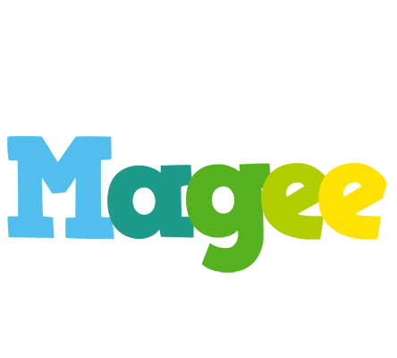 Magee rainbows logo