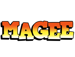 Magee sunset logo