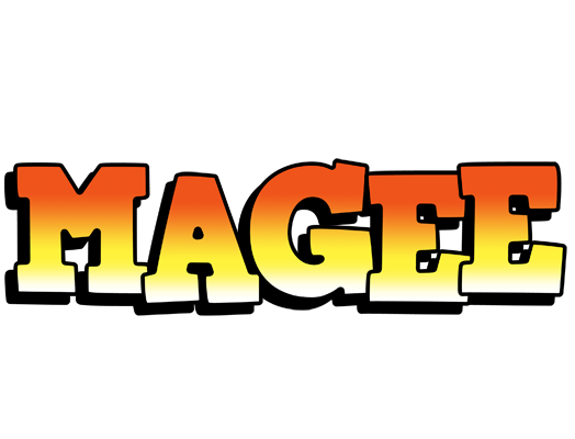 Magee sunset logo