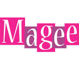 Magee whine logo