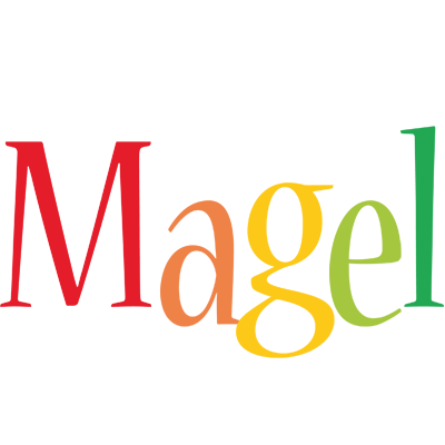 Magel birthday logo