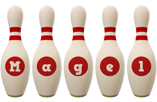 Magel bowling-pin logo