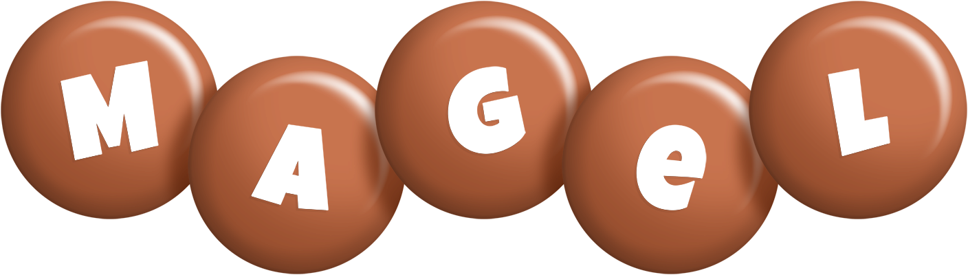 Magel candy-brown logo