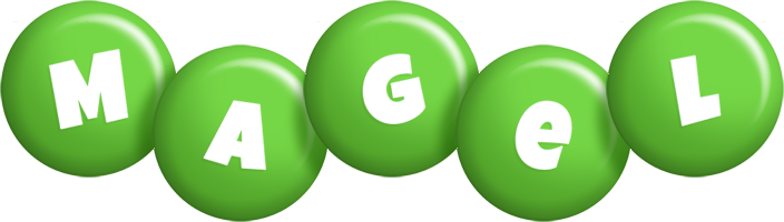 Magel candy-green logo