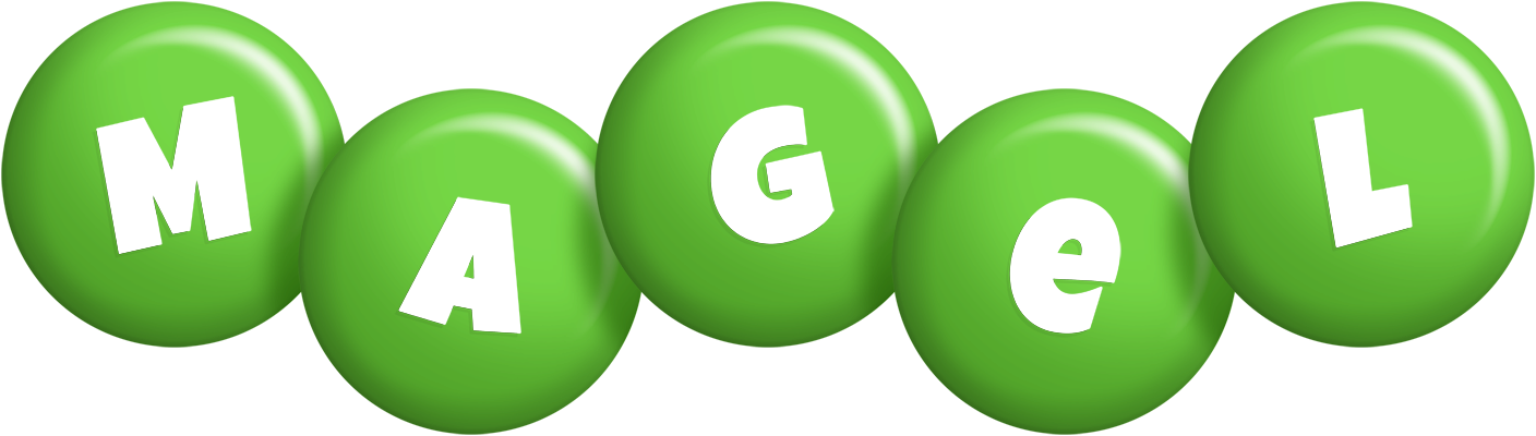 Magel candy-green logo