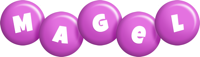 Magel candy-purple logo