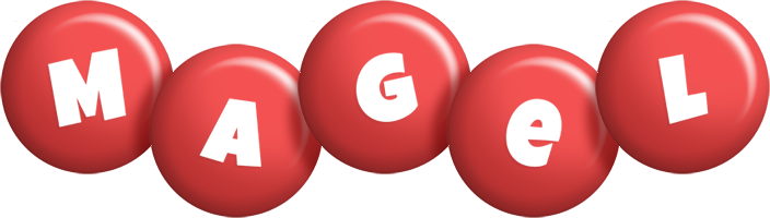 Magel candy-red logo