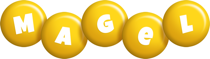 Magel candy-yellow logo