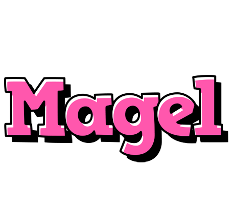 Magel girlish logo