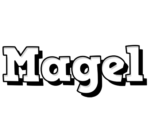 Magel snowing logo