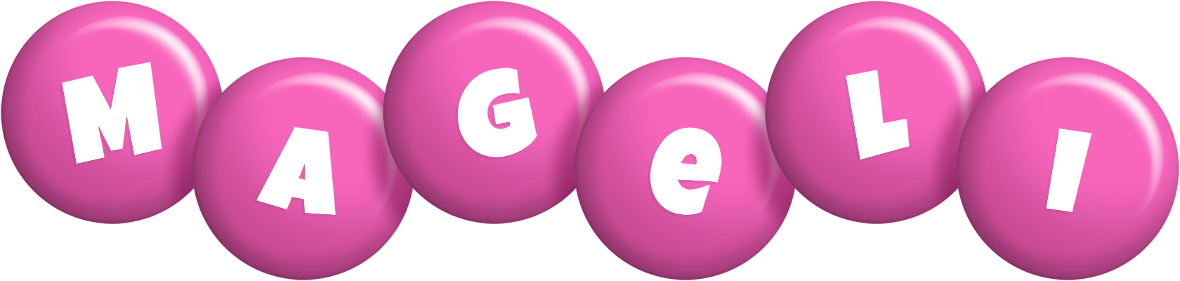 Mageli candy-pink logo
