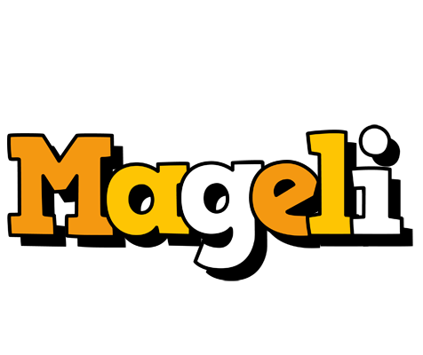 Mageli cartoon logo