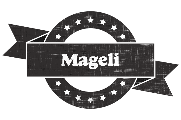 Mageli grunge logo