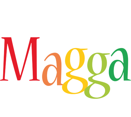 Magga birthday logo