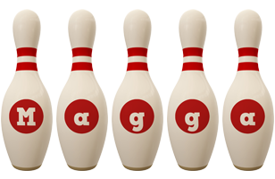 Magga bowling-pin logo