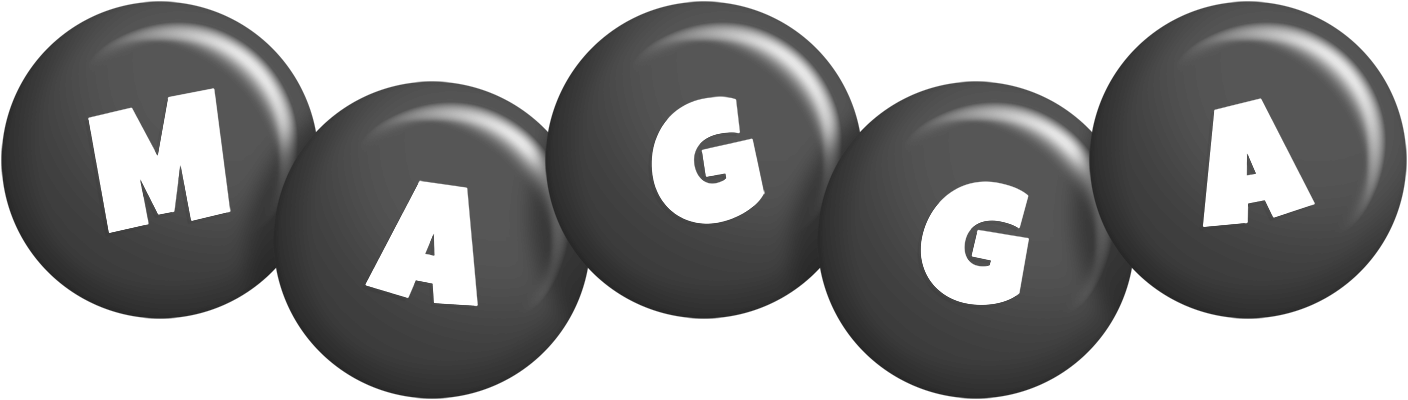 Magga candy-black logo