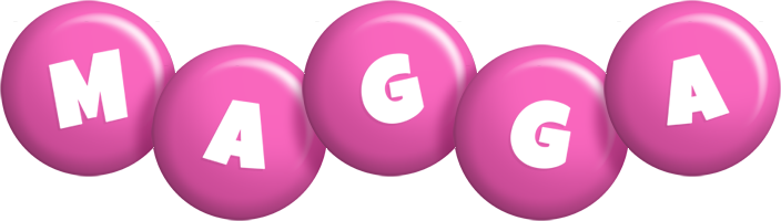 Magga candy-pink logo