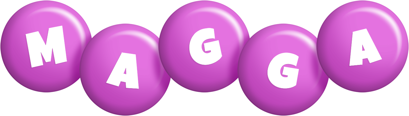 Magga candy-purple logo