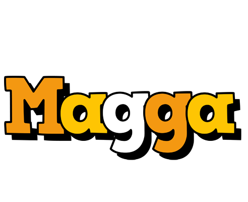 Magga cartoon logo
