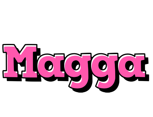 Magga girlish logo