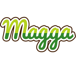 Magga golfing logo