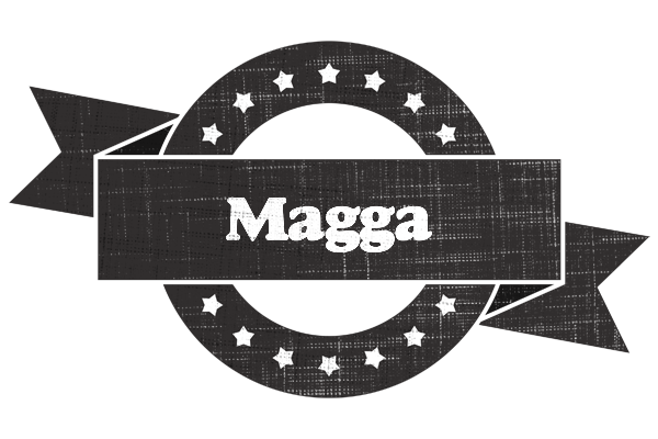 Magga grunge logo
