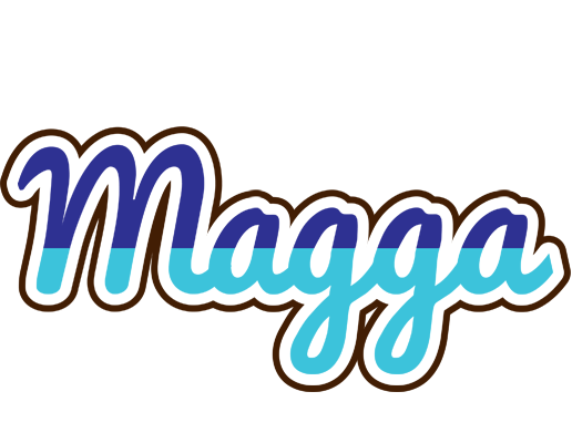Magga raining logo