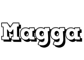 Magga snowing logo