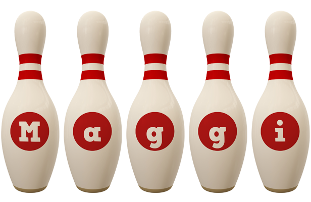 Maggi bowling-pin logo