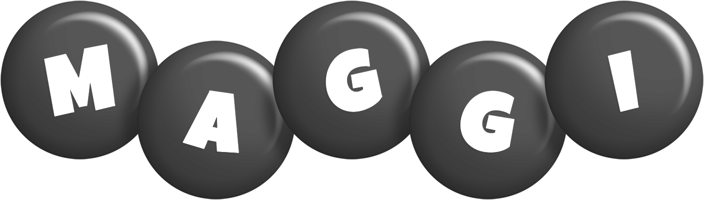 Maggi candy-black logo