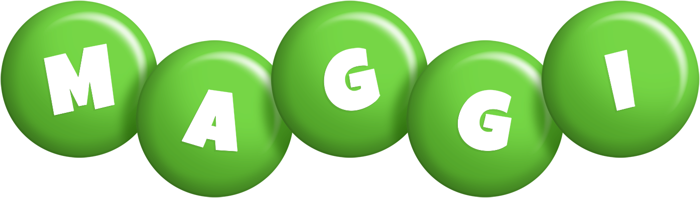 Maggi candy-green logo