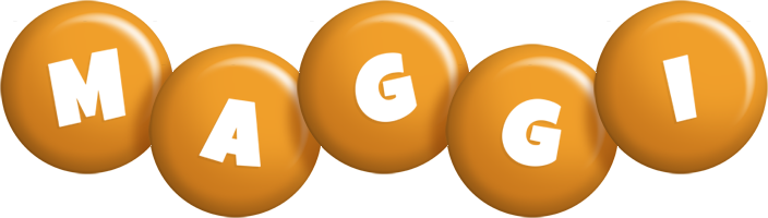 Maggi candy-orange logo