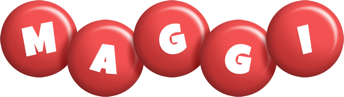 Maggi candy-red logo