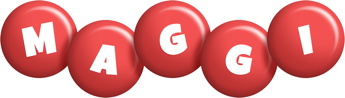 Maggi candy-red logo