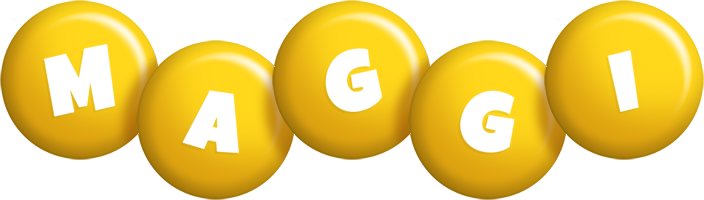 Maggi candy-yellow logo