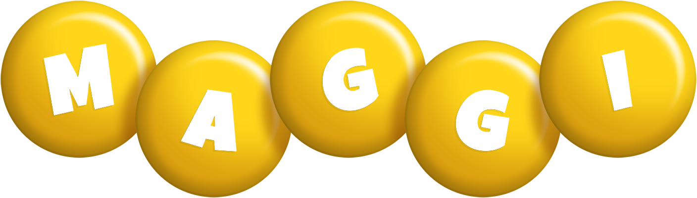Maggi candy-yellow logo