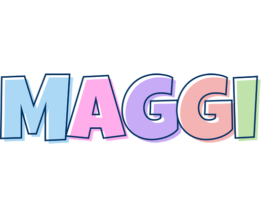 Maggi pastel logo