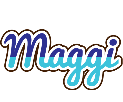 Maggi raining logo